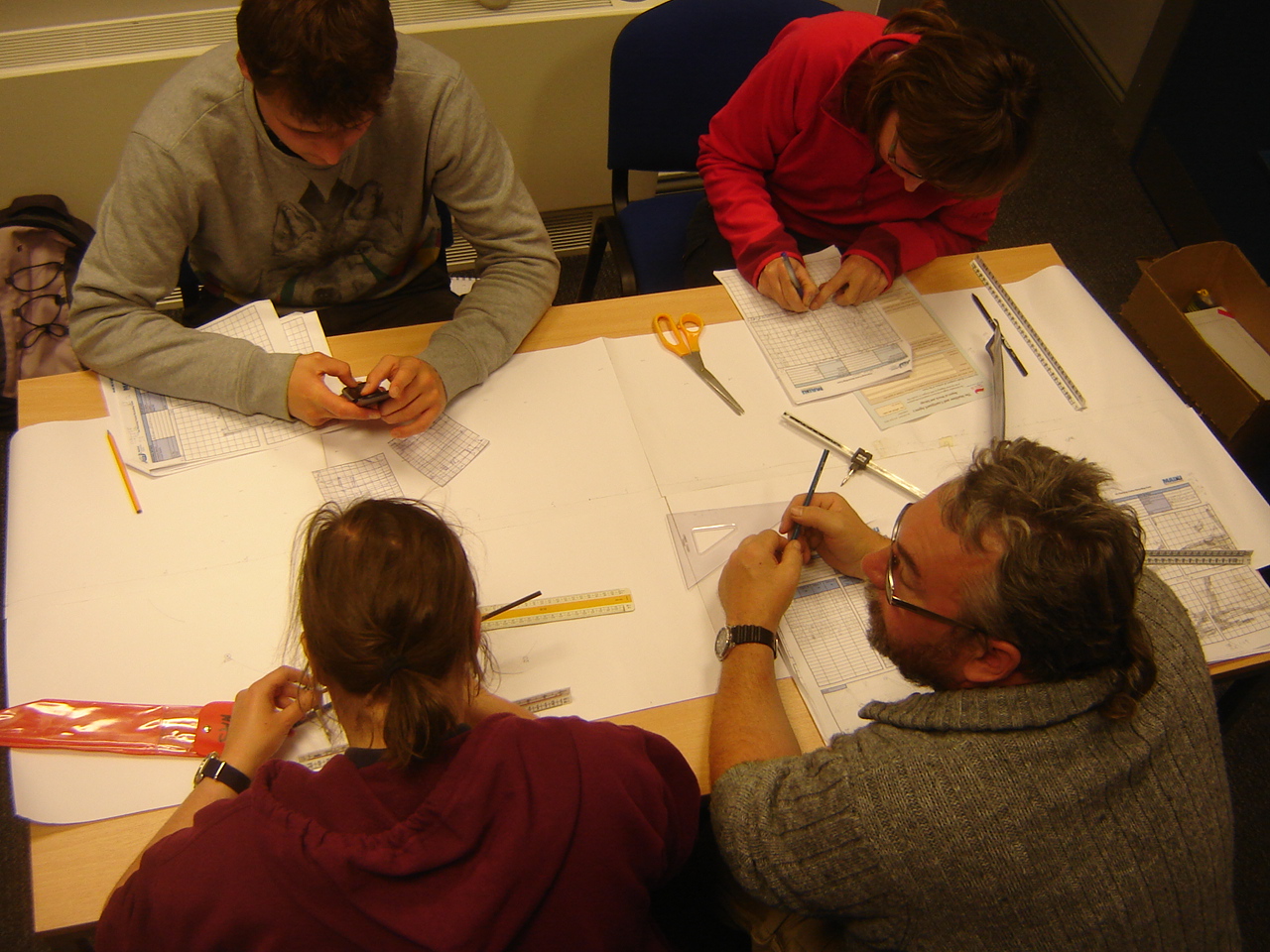 Drawing up in the classroom